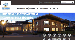 Desktop Screenshot of cc-guebwiller.fr